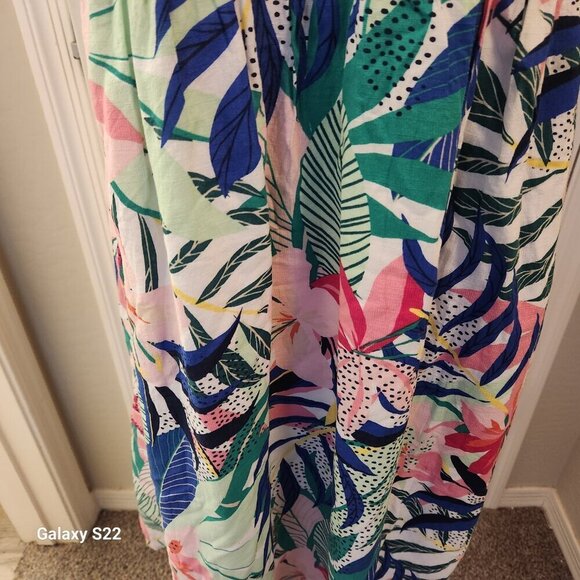 Ann Taylor Loft Floral Midi dress. NWT. Size 2 - Picture 3 of 9